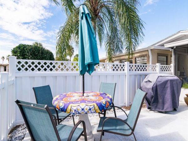 Private Pool at this Three Bedroom Anna Maria Vacation Home