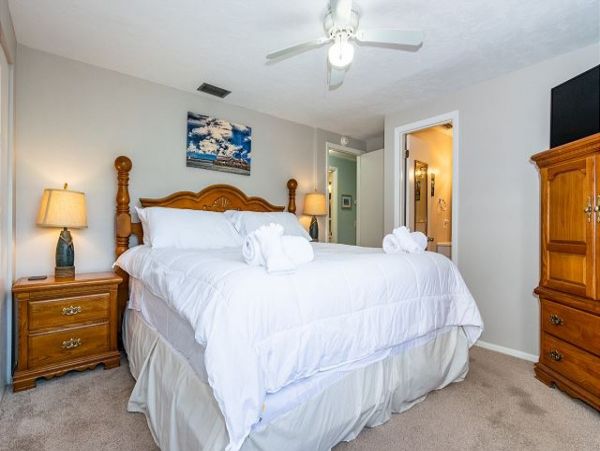 Private Pool at this Three Bedroom Anna Maria Vacation Home