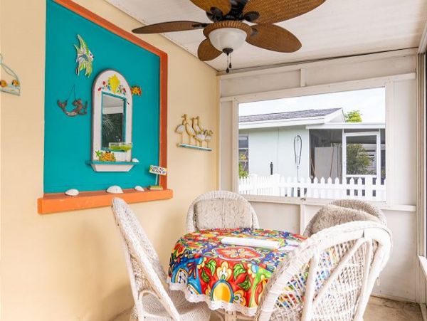 Private Pool at this Three Bedroom Anna Maria Vacation Home