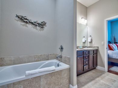 Separate Shower and Tub in Master Bathroom