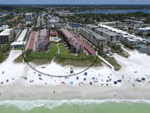 Gulf Front Siesta Key condo Five Star Location Value Price