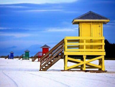 Sandy Beach at Siesta Key