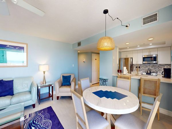 Siesta Key Beachfront Vacation Rental Gulf View Condo with Modern Upgrades