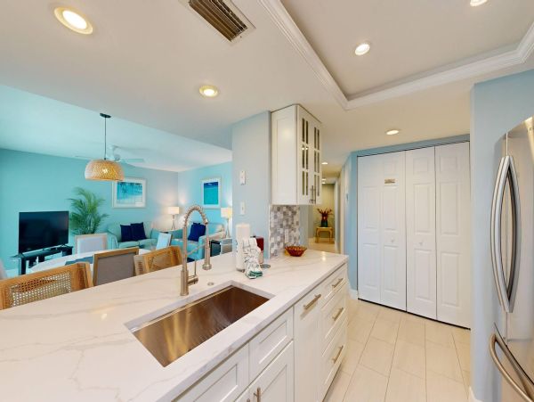 Siesta Key Beachfront Vacation Rental Gulf View Condo with Modern Upgrades