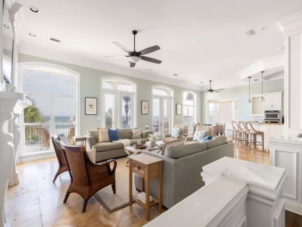 This Posh Destin Rental Home Full Gulf View