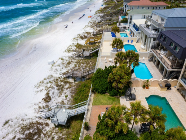 This Posh Destin Rental Home Full Gulf View