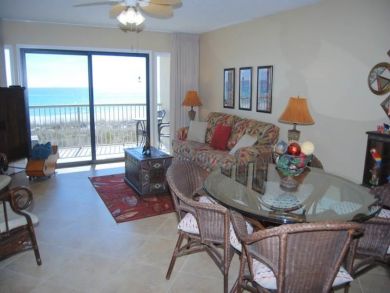 Living Area with Gulf View