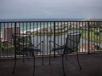 Gulf View from Balcony