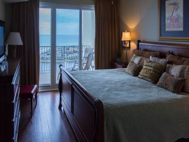 Master Bedroom with Gulf View