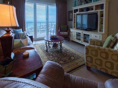 Living Room with Flat Screen TV