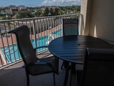 Balcony with Pool View Balcony with Pool View