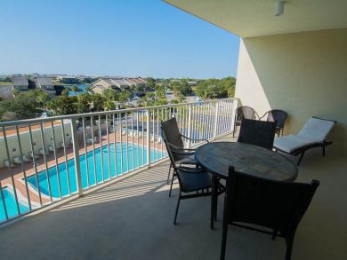 Pool View from Balcony
