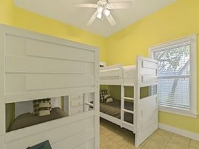 Third Bedroom with Two Sets of Bunk Beds