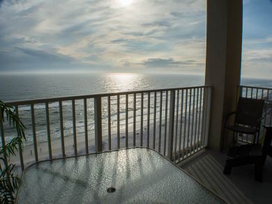 Gulf View from Balcony