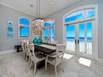 Beach View from Dining Room