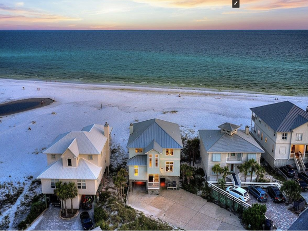 Luxury Santa Rosa Beachfront Rental 6 Bedrooms Sleeps 20