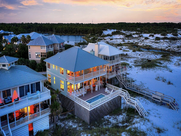Luxury Santa Rosa Beachfront Rental 6 Bedrooms Sleeps 20