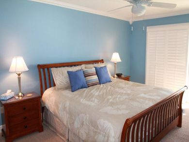 King Bed in Master Bedroom King Bed in Master Bedroom