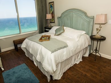 Gulf View from Master Bedroom