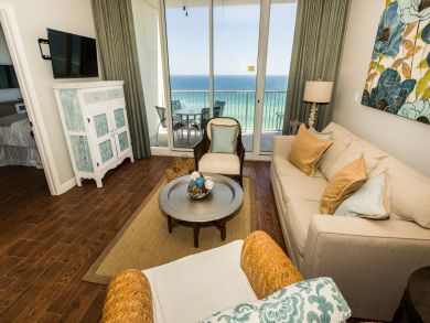 Living Room Open to Balcony