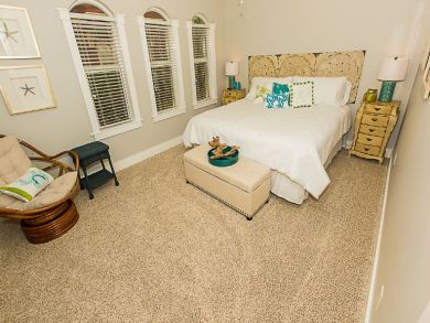 King Bed in Master Bedroom