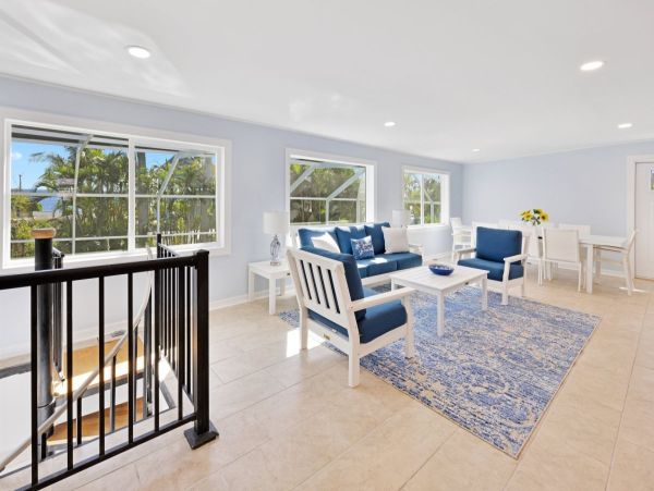 Almost on the Sand Captiva Rental Home Five Bedrooms Sleeps 12