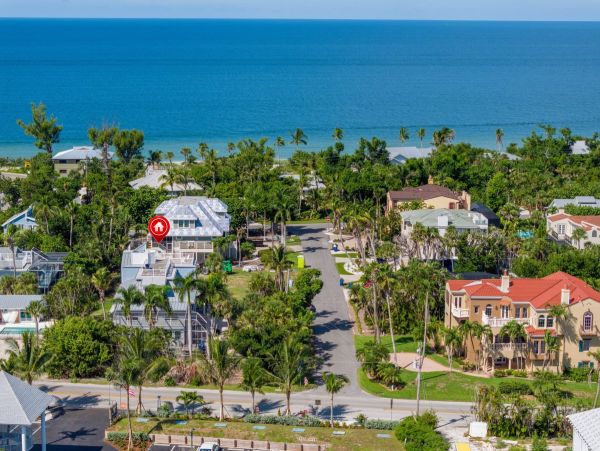 Almost on the Sand Captiva Rental Home Five Bedrooms Sleeps 12