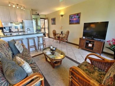 Living Area with Flat Screen TV
