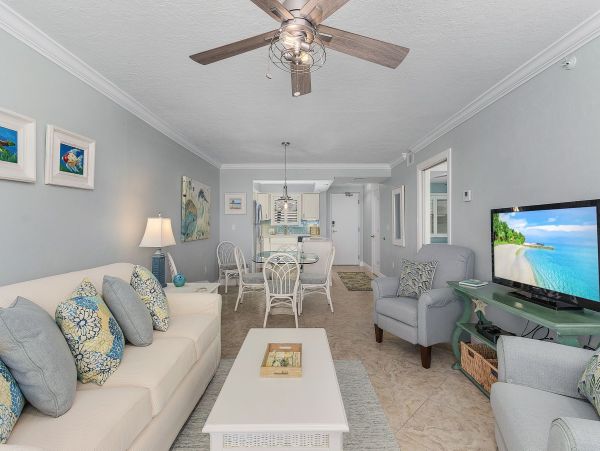 Estero Island Vacation Rental Fort Myers Beach Condo with Gulf & Bay Views