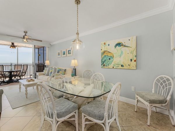 Estero Island Vacation Rental Fort Myers Beach Condo with Gulf & Bay Views