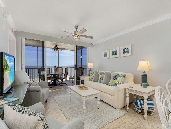 Estero Island Vacation Rental Fort Myers Beach Condo with Gulf & Bay Views