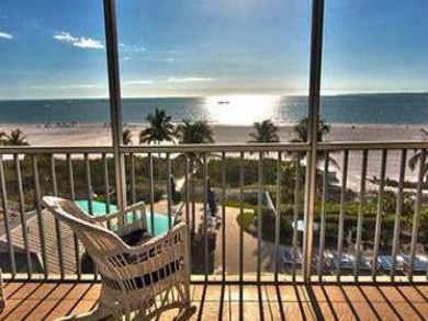 Beach View from Balcony
