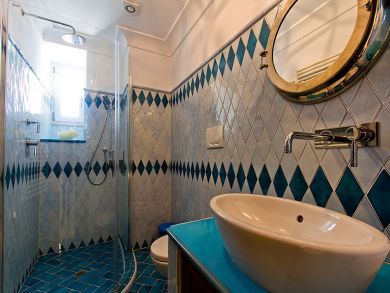 Bathroom with Enclosed Shower