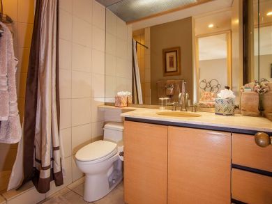 Guest Bathroom with Walk-in Shower