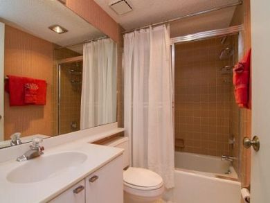 Bathroom with Shower Over Tub