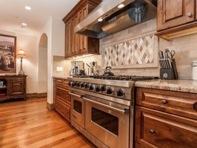 Kitchen with Stainless Steel Appliances