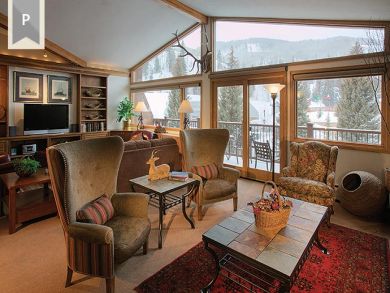 Creek & Mountain View Rental Condo in Vail, Colorado
