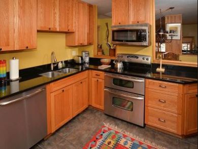 Kitchen with Stainless Steel Appliances