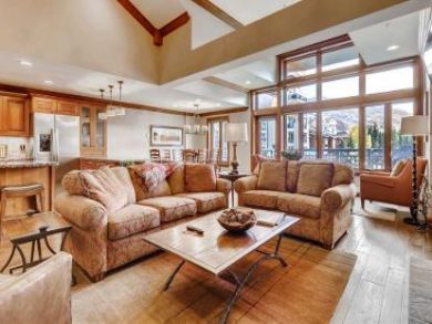 Staircase to the Gondola and Sleeps 16 Luxury Ski Rental