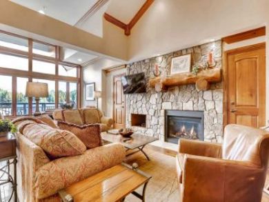 Staircase to the Gondola and Sleeps 16 Luxury Ski Rental