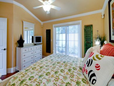 King Bed in Master Bedroom