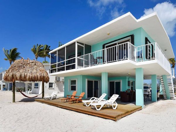 Islamorada Beach Front Home Value Priced 4 Bedrooms Sleeps 8