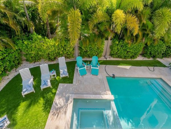 Luxury  Vacation Rental - Anna Maria Island Luxury Home with Pool & Rooftop Deck One Min Walk to the Beach