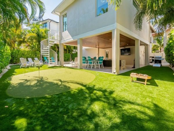 Luxury  Vacation Rental - Anna Maria Island Luxury Home with Pool & Rooftop Deck One Min Walk to the Beach