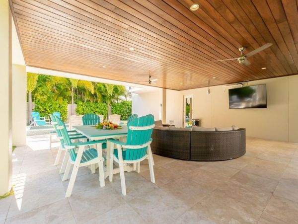 Luxury  Vacation Rental - Anna Maria Island Luxury Home with Pool & Rooftop Deck One Min Walk to the Beach