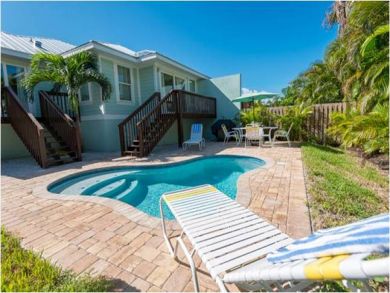 Sun Lounger by Pool