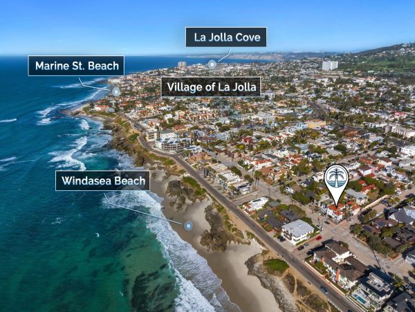 Three Bedroom La Jolla Luxury Rental with Amazing Interior