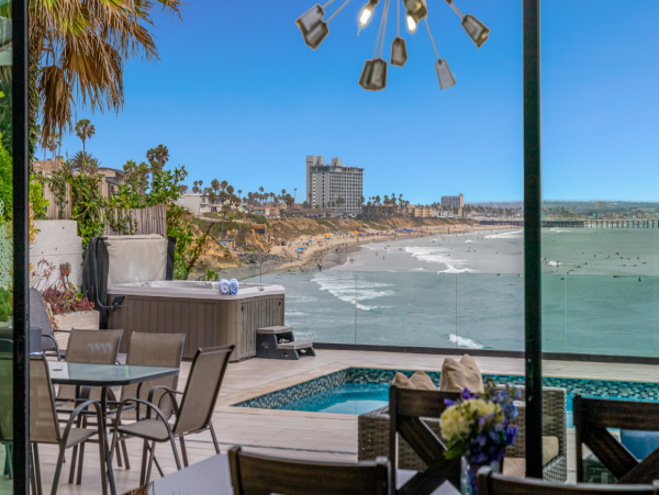 Luxury Walk to Beach La Jolla Pool Rental Home 10 Bedrooms