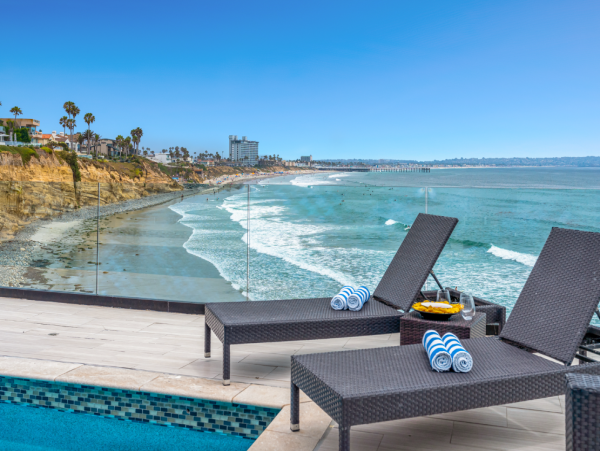 Luxury Walk to Beach La Jolla Pool Rental Home 10 Bedrooms