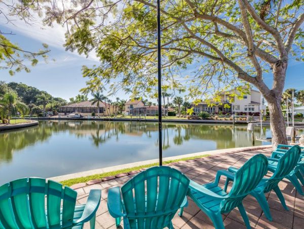 Three Bedroom Vacation Home Siesta Key Florida Pool on Water